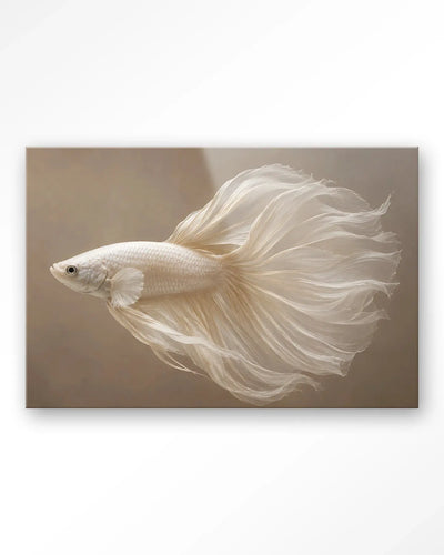 Pearl Fish - Moderne Wanddecoratie | Artprint, Glass Art & Wandkleed by Urban Cotton