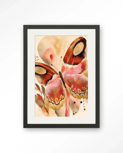 Mariposa Una - Moderne Wanddecoratie | Artprint, Glass Art & Wandkleed by Urban Cotton