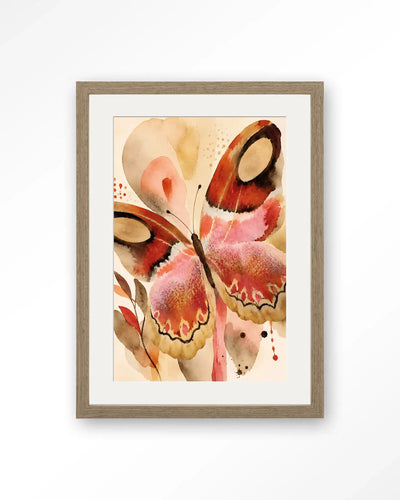 Mariposa Una - Moderne Wanddecoratie | Artprint, Glass Art & Wandkleed by Urban Cotton