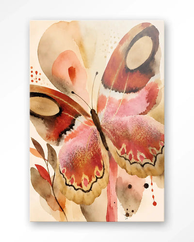 Mariposa Una - Moderne Wanddecoratie | Artprint, Glass Art & Wandkleed by Urban Cotton
