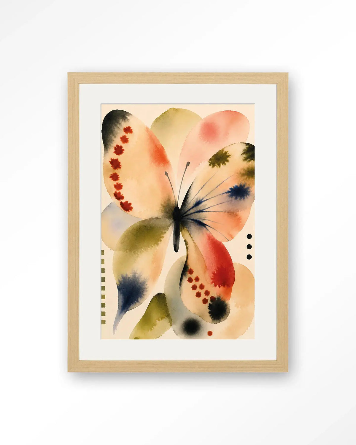 Mariposa Dos - Moderne Wanddecoratie | Artprint, Glass Art & Wandkleed by Urban Cotton