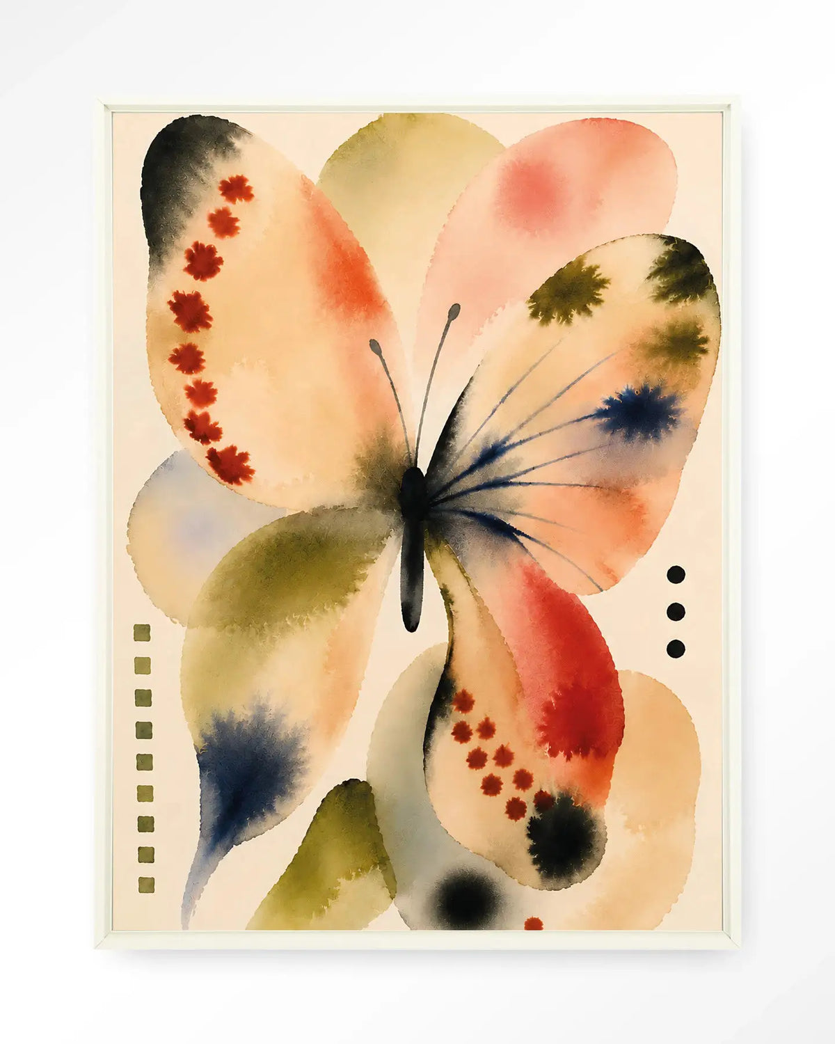 Mariposa Dos - Moderne Wanddecoratie | Artprint, Glass Art & Wandkleed by Urban Cotton