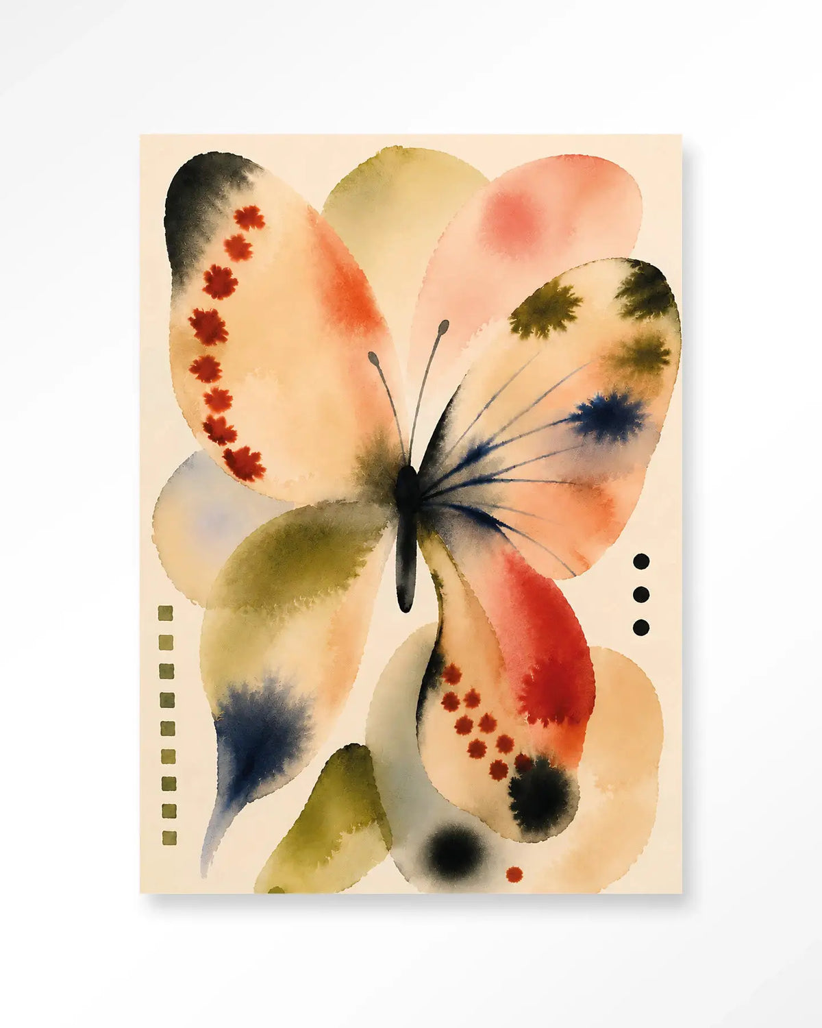 Mariposa Dos - Moderne Wanddecoratie | Artprint, Glass Art & Wandkleed by Urban Cotton