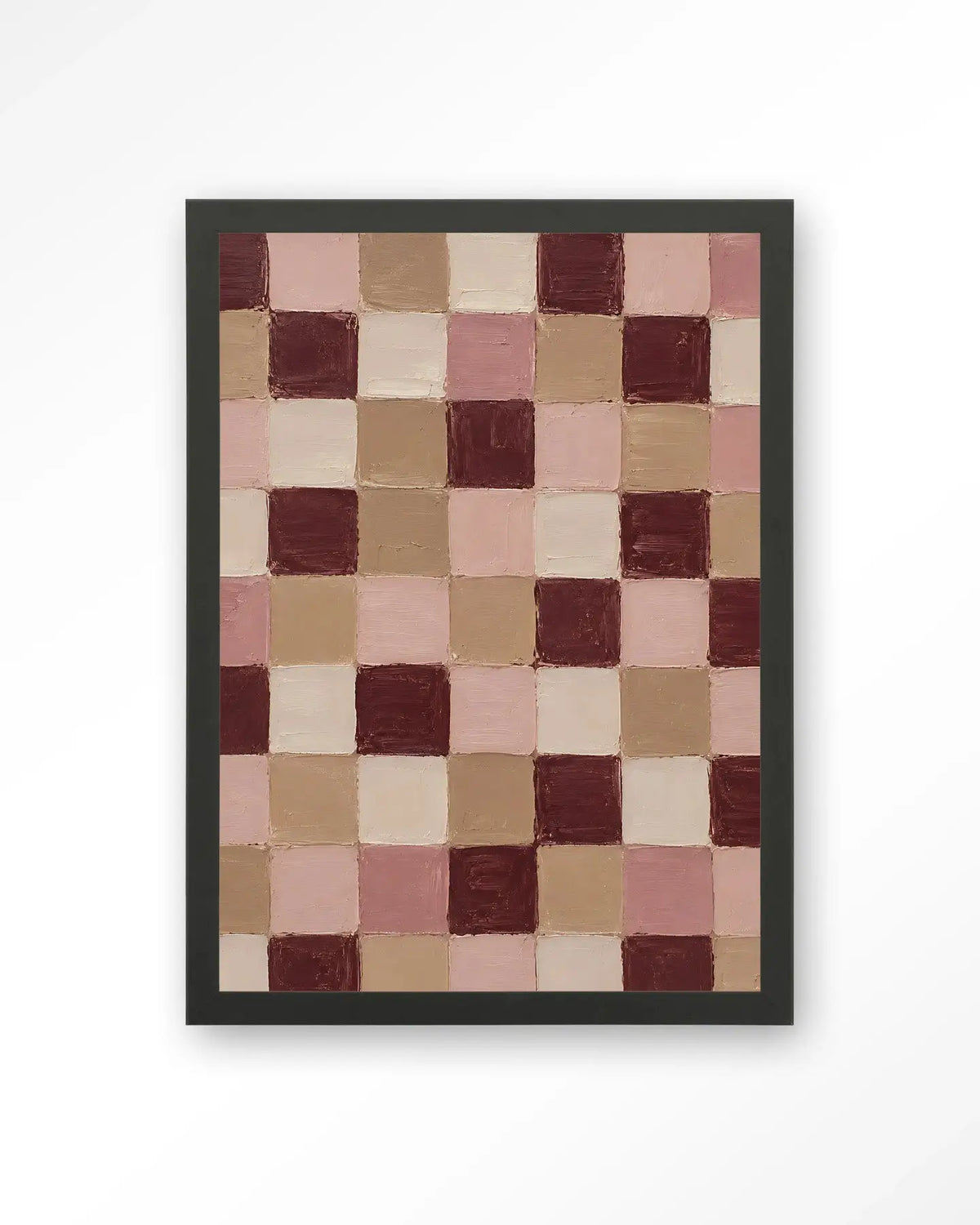 Pink Blocks - Moderne Wanddecoratie | Artprint, Glass Art & Wandkleed by Urban Cotton