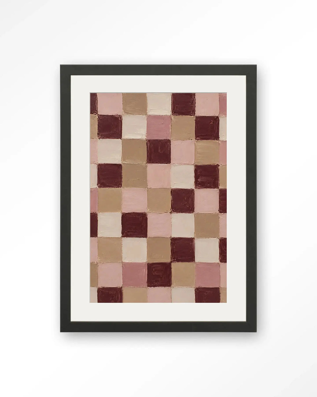 Pink Blocks - Moderne Wanddecoratie | Artprint, Glass Art & Wandkleed by Urban Cotton