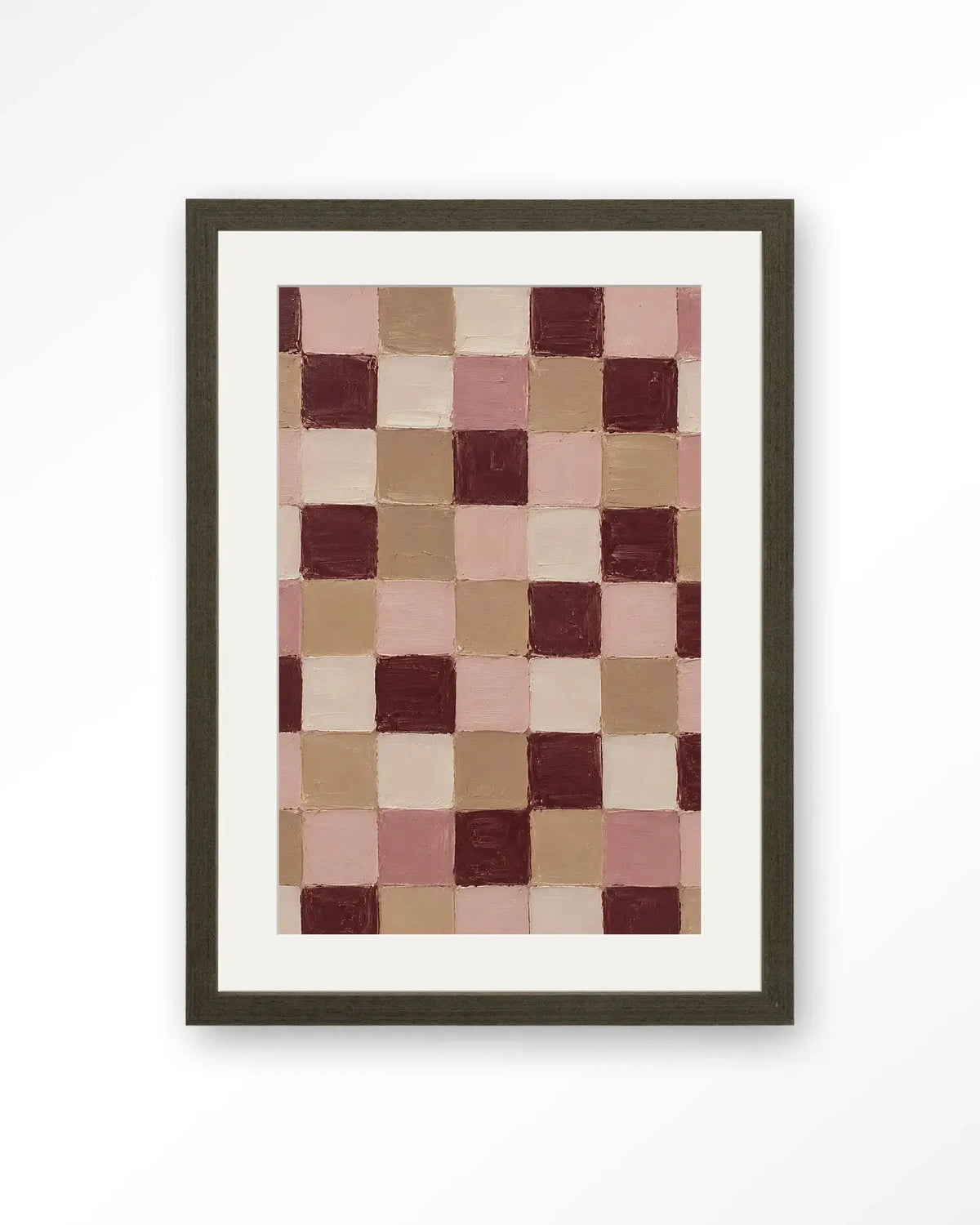 Pink Blocks - Moderne Wanddecoratie | Artprint, Glass Art & Wandkleed by Urban Cotton