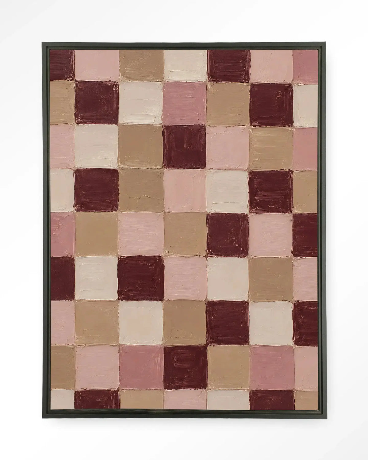 Pink Blocks - Moderne Wanddecoratie | Artprint, Glass Art & Wandkleed by Urban Cotton