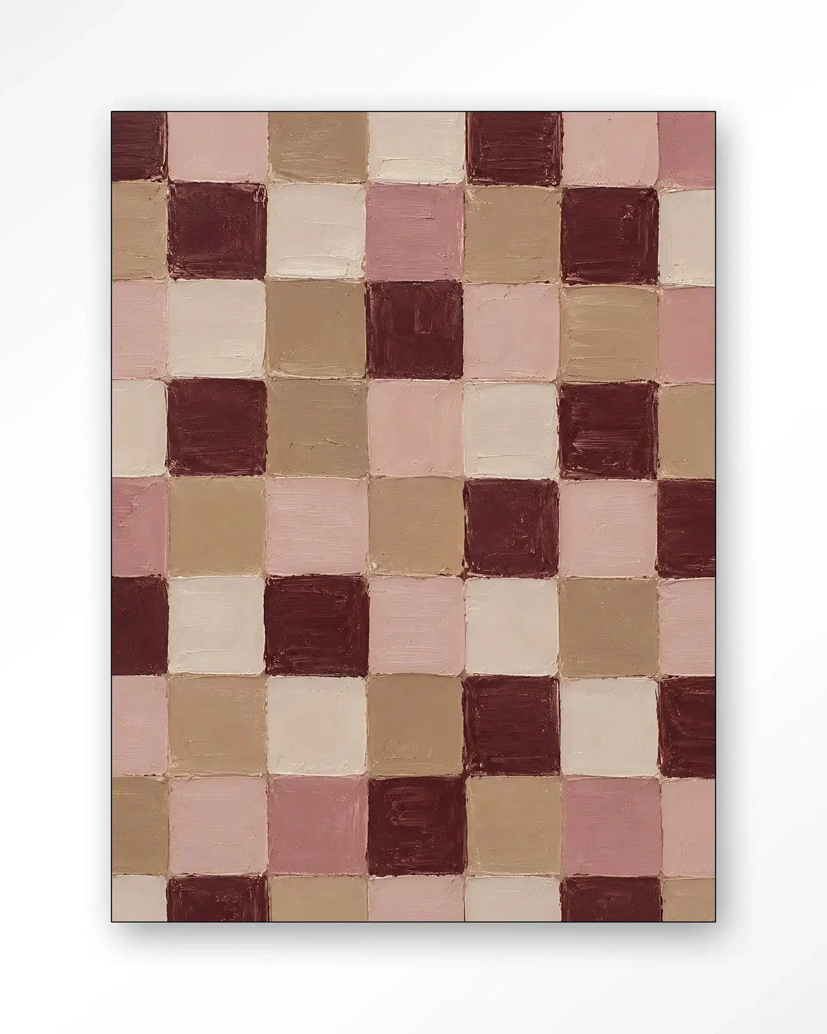 Pink Blocks - Moderne Wanddecoratie | Artprint, Glass Art & Wandkleed by Urban Cotton