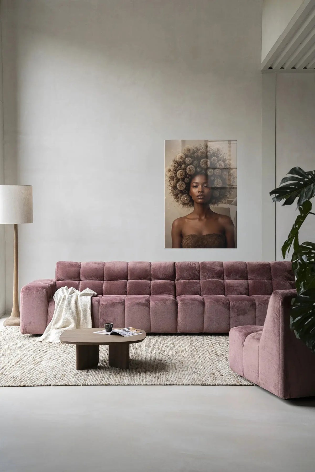 Alba - Moderne Wanddecoratie | Artprint, Glass Art & Wandkleed by Urban Cotton