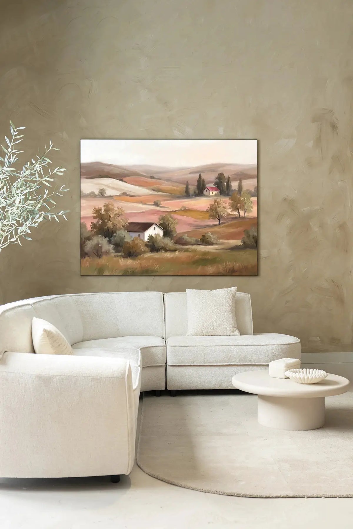 Pind Hills - Moderne Wanddecoratie | Artprint, Glass Art & Wandkleed by Urban Cotton