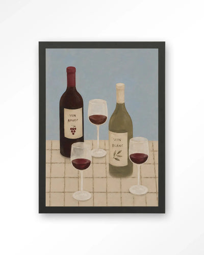 Wine Time - Moderne Wanddecoratie | Artprint, Glass Art & Wandkleed by Urban Cotton