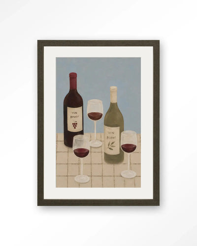 Wine Time - Moderne Wanddecoratie | Artprint, Glass Art & Wandkleed by Urban Cotton