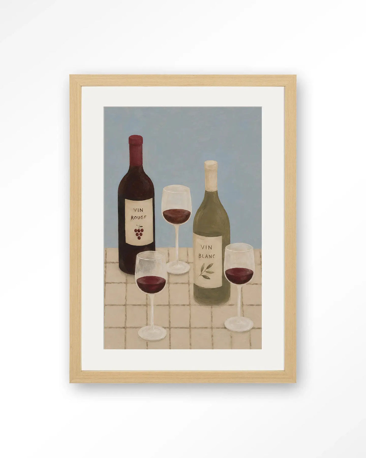 Wine Time - Moderne Wanddecoratie | Artprint, Glass Art & Wandkleed by Urban Cotton