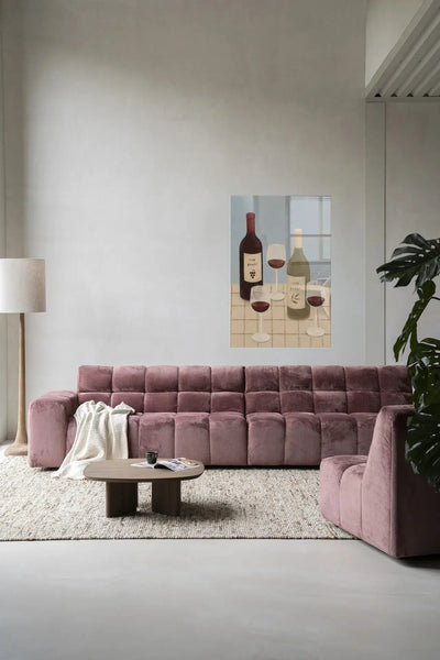 Wine Time - Moderne Wanddecoratie | Artprint, Glass Art & Wandkleed by Urban Cotton
