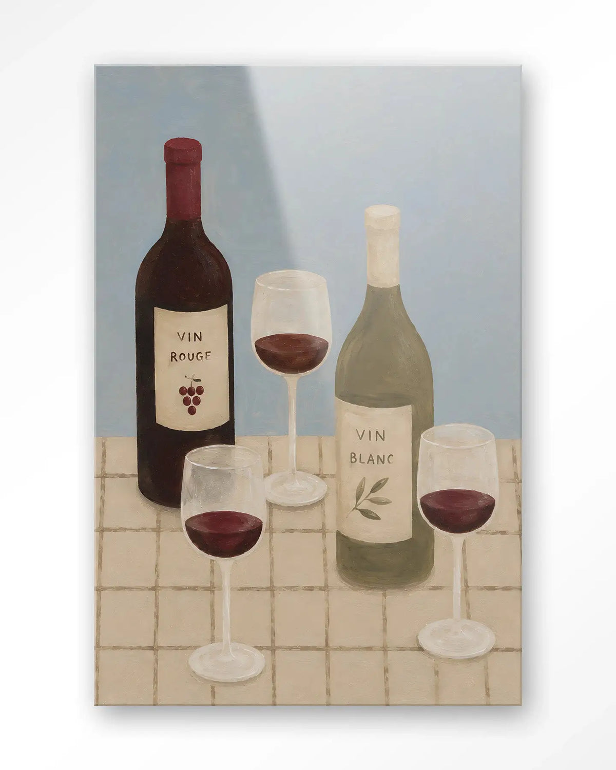 Wine Time - Moderne Wanddecoratie | Artprint, Glass Art & Wandkleed by Urban Cotton