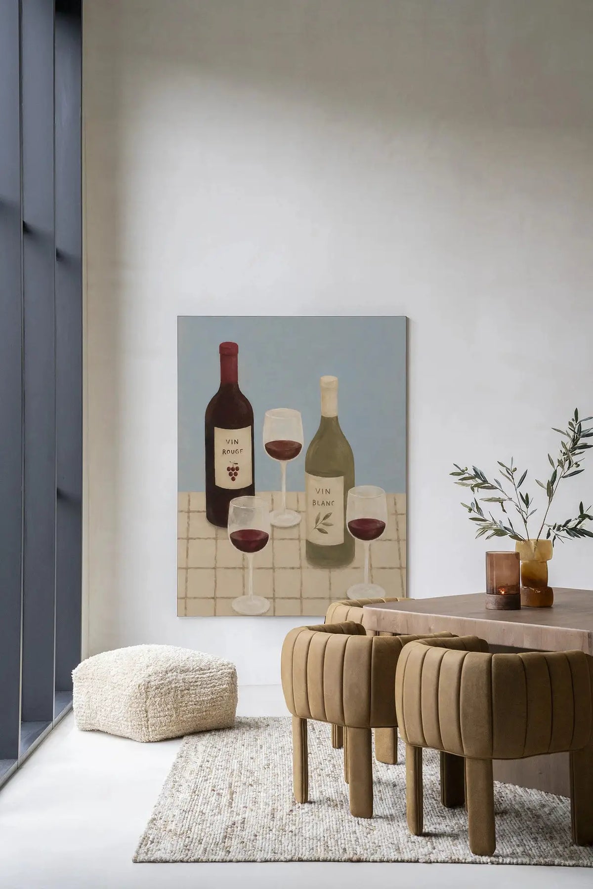 Wine Time - Moderne Wanddecoratie | Artprint, Glass Art & Wandkleed by Urban Cotton