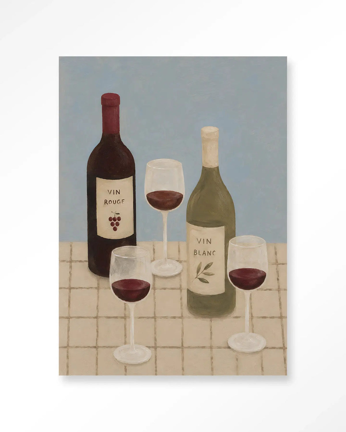 Wine Time - Moderne Wanddecoratie | Artprint, Glass Art & Wandkleed by Urban Cotton