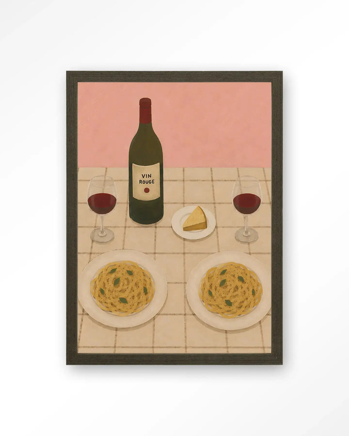 Pasta Party - Moderne Wanddecoratie | Artprint, Glass Art & Wandkleed by Urban Cotton