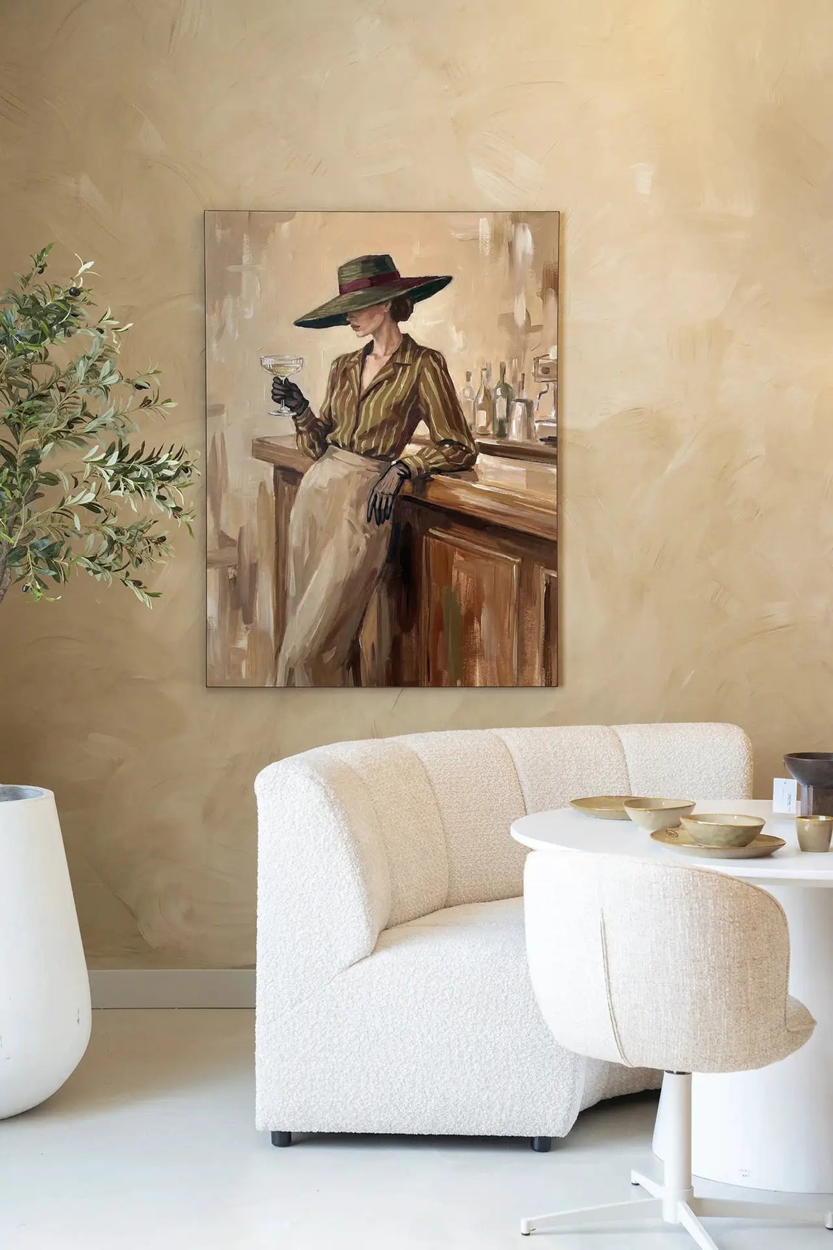 Martina - Moderne Wanddecoratie | Artprint, Glass Art & Wandkleed by Urban Cotton