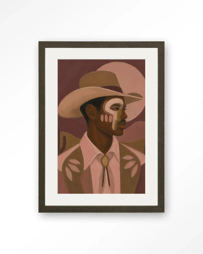 Western Night - Moderne Wanddecoratie | Artprint, Glass Art & Wandkleed by Urban Cotton