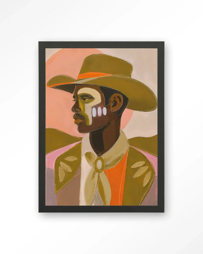 Western Day - Moderne Wanddecoratie | Artprint, Glass Art & Wandkleed by Urban Cotton