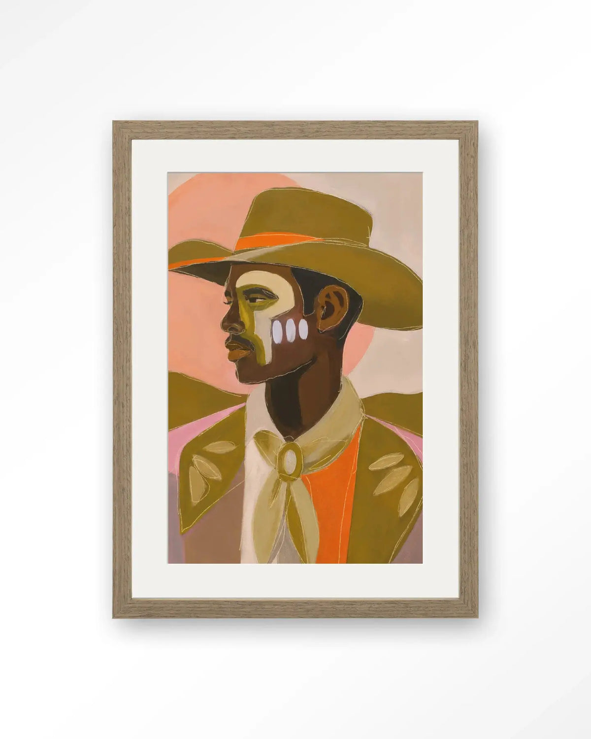 Western Day - Moderne Wanddecoratie | Artprint, Glass Art & Wandkleed by Urban Cotton