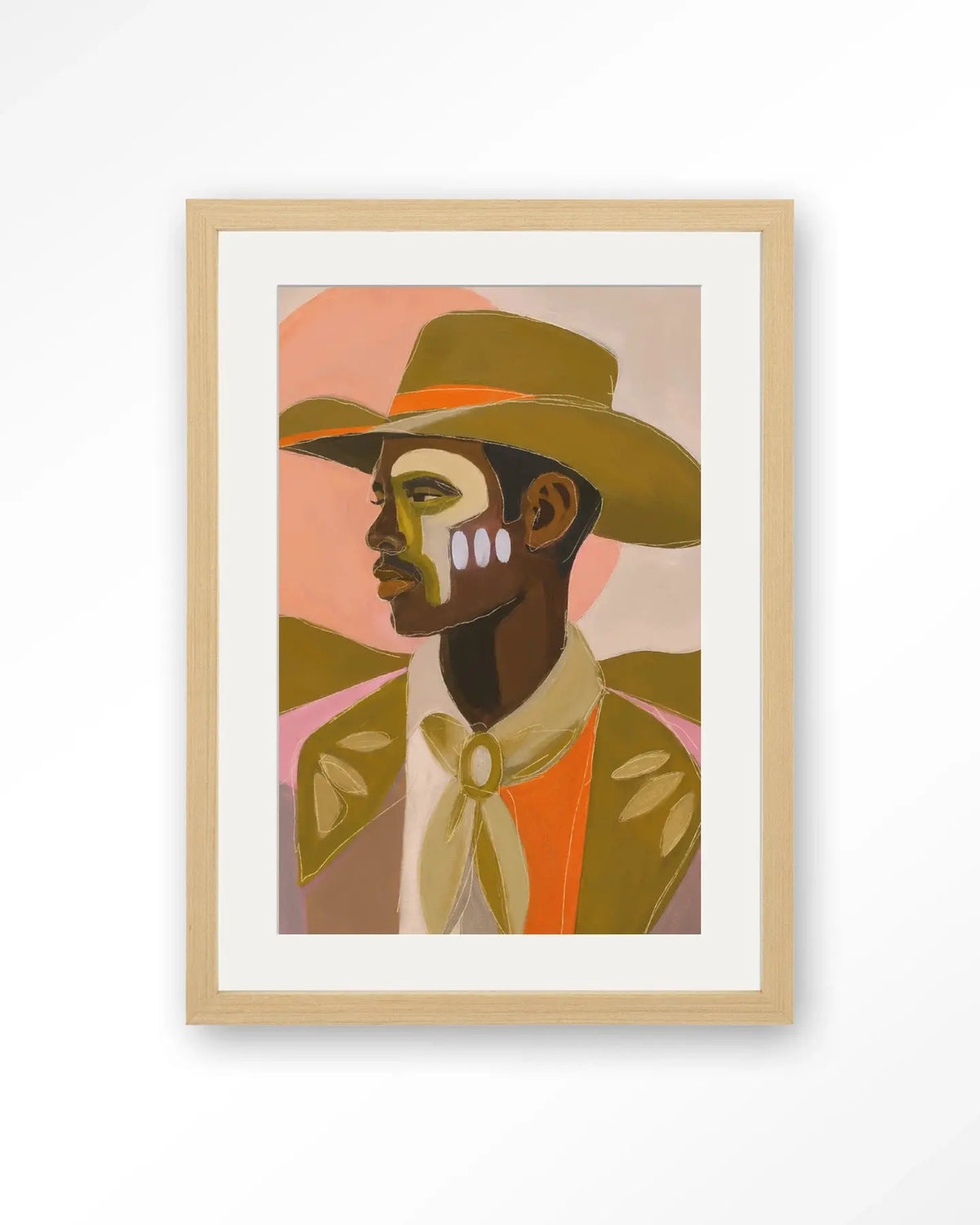 Western Day - Moderne Wanddecoratie | Artprint, Glass Art & Wandkleed by Urban Cotton