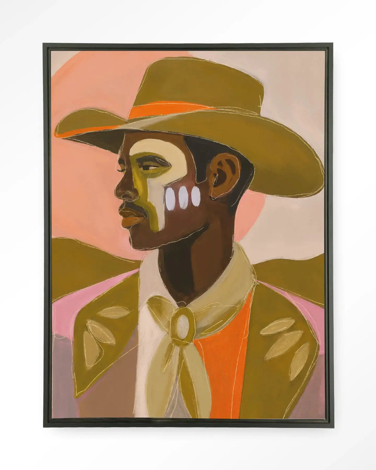 Western Day - Moderne Wanddecoratie | Artprint, Glass Art & Wandkleed by Urban Cotton