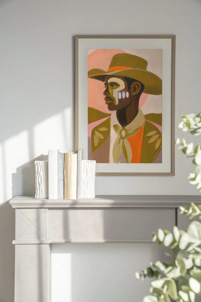Western Day - Moderne Wanddecoratie | Artprint, Glass Art & Wandkleed by Urban Cotton