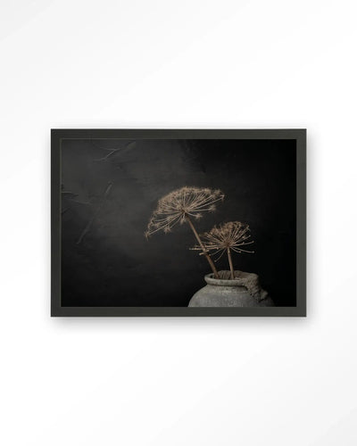 Hogweed Serenity - Moderne Wanddecoratie | Artprint, Glass Art & Wandkleed by Urban Cotton