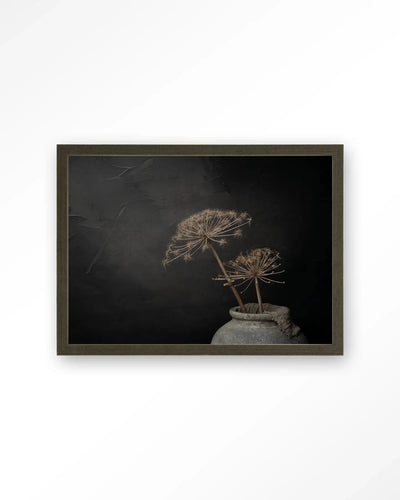 Hogweed Serenity - Moderne Wanddecoratie | Artprint, Glass Art & Wandkleed by Urban Cotton