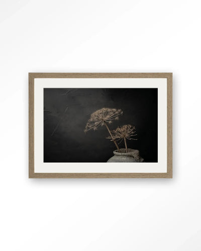 Hogweed Serenity - Moderne Wanddecoratie | Artprint, Glass Art & Wandkleed by Urban Cotton