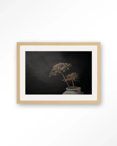 Hogweed Serenity - Moderne Wanddecoratie | Artprint, Glass Art & Wandkleed by Urban Cotton