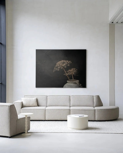 Hogweed Serenity - Moderne Wanddecoratie | Artprint, Glass Art & Wandkleed by Urban Cotton