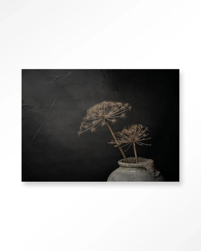 Hogweed Serenity - Moderne Wanddecoratie | Artprint, Glass Art & Wandkleed by Urban Cotton