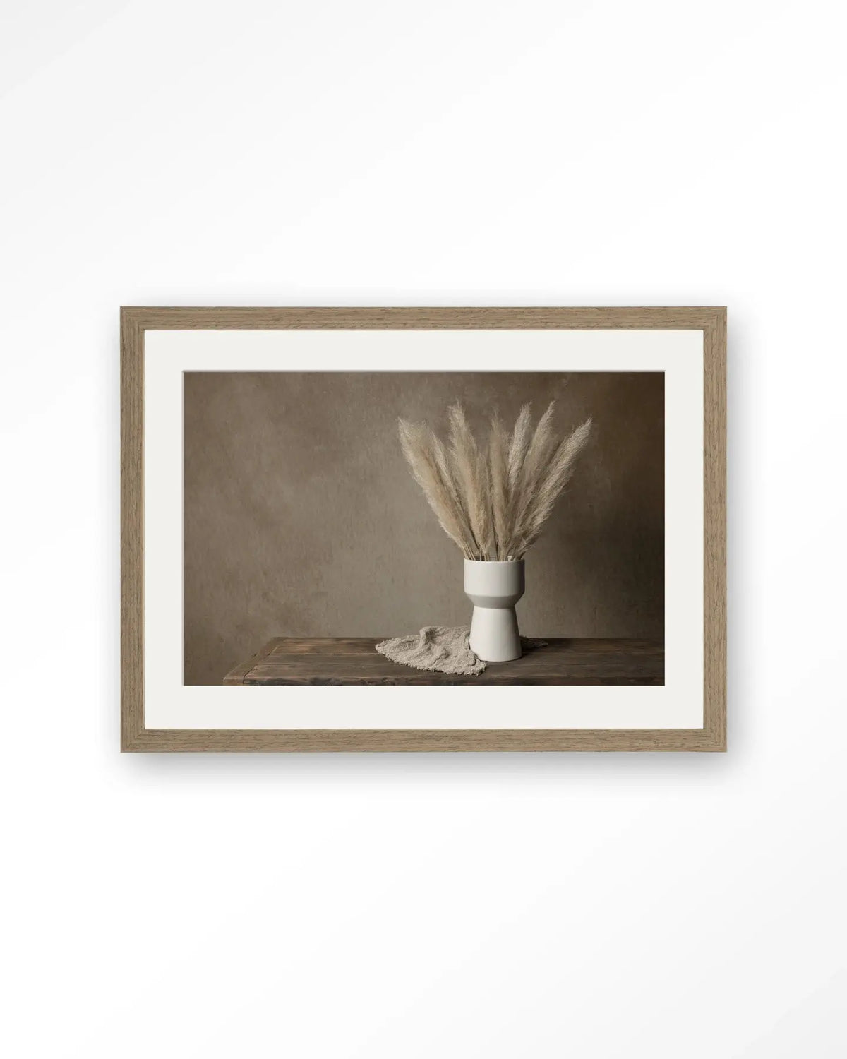 Natural Pampas Plumes - Moderne Wanddecoratie | Artprint, Glass Art & Wandkleed by Urban Cotton