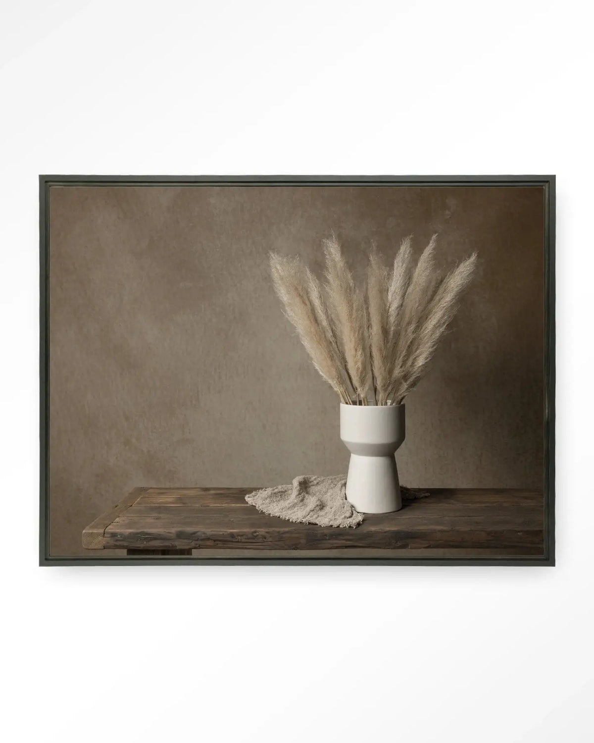 Natural Pampas Plumes - Moderne Wanddecoratie | Artprint, Glass Art & Wandkleed by Urban Cotton