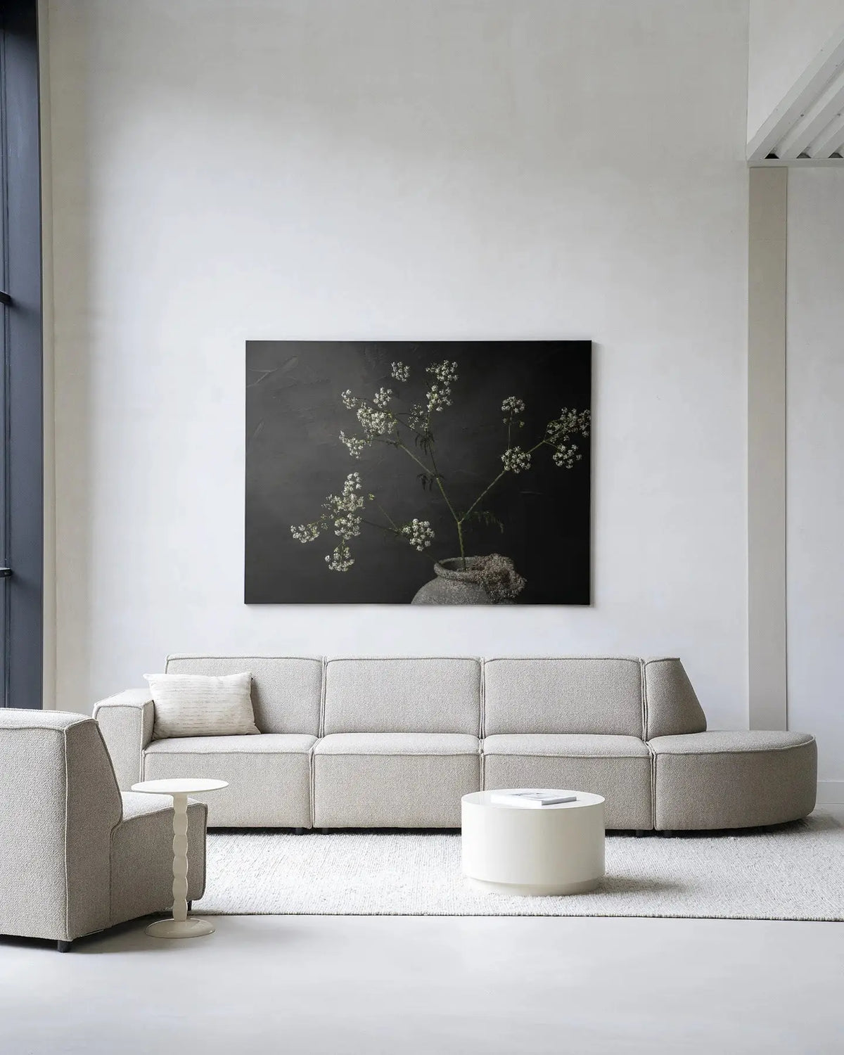 The Light Of Cow Parsley - Moderne Wanddecoratie | Artprint, Glass Art & Wandkleed by Urban Cotton