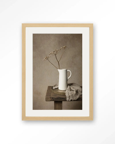 Dried Botanical Elegance - Moderne Wanddecoratie | Artprint, Glass Art & Wandkleed by Urban Cotton