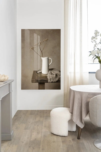 Dried Botanical Elegance - Moderne Wanddecoratie | Artprint, Glass Art & Wandkleed by Urban Cotton