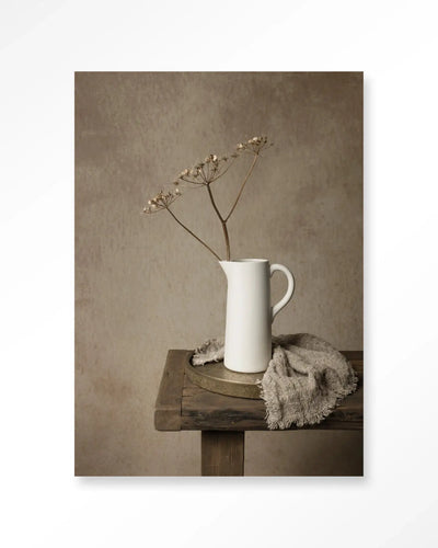 Dried Botanical Elegance - Moderne Wanddecoratie | Artprint, Glass Art & Wandkleed by Urban Cotton