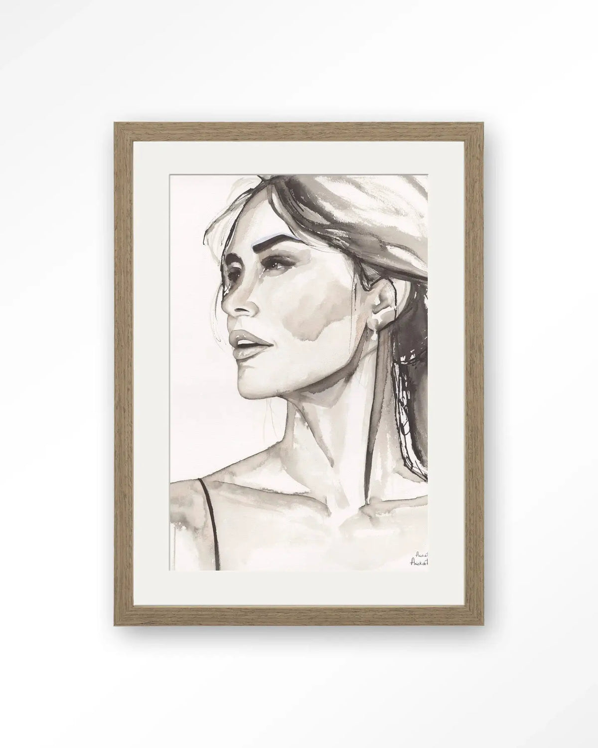 Conscious Woman - Moderne Wanddecoratie | Artprint, Glass Art & Wandkleed by Urban Cotton