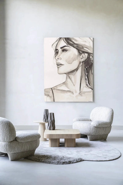 Conscious Woman - Moderne Wanddecoratie | Artprint, Glass Art & Wandkleed by Urban Cotton