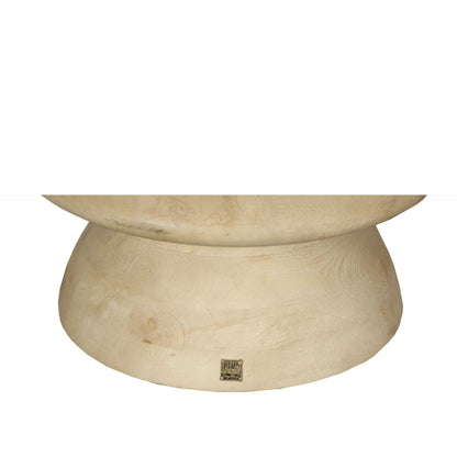 Salontafel Callain Mangohout en Marmer - depauwwonen