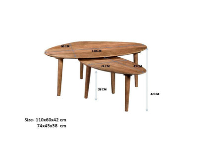 Salontafel Brix Xavier set van 2 by Brix