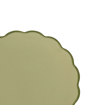 Good Morning bord Sculpted, Pale Green by Urban Nature Culture