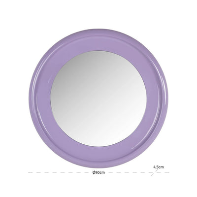 Spiegel Blissey paars Ø90cm by Richmond Interiors