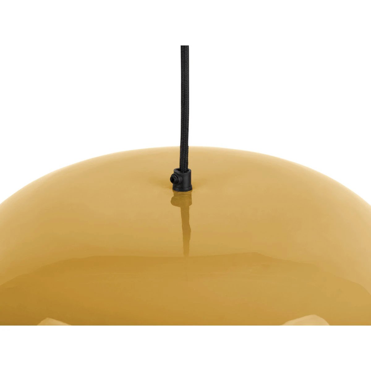 Hanglamp Waved Large Geel by Leitmotiv