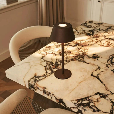 Tafellamp oplaadbaar Milou Mocha Brown by Tavellio - Amsterdam