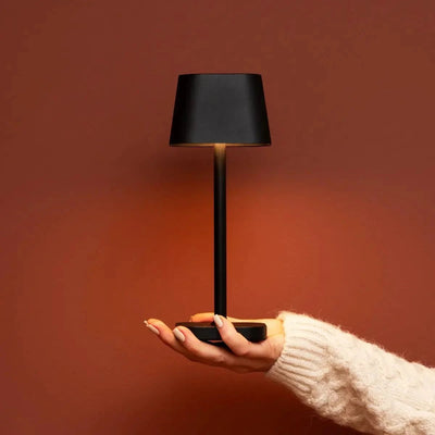 Tafellamp oplaadbaar Ava Zwarte by Tavellio - Amsterdam